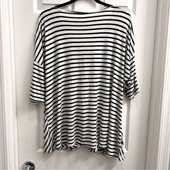 3 For $20 Heimish USA Striped Pullover Top  0007 - Picture 3 of 6